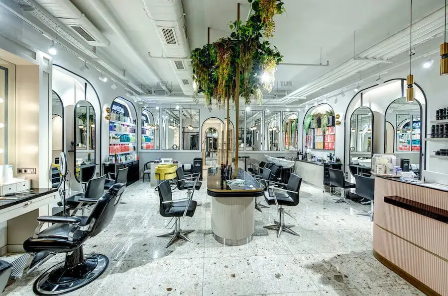 On-site barber